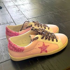 Glitter Star Sneakers